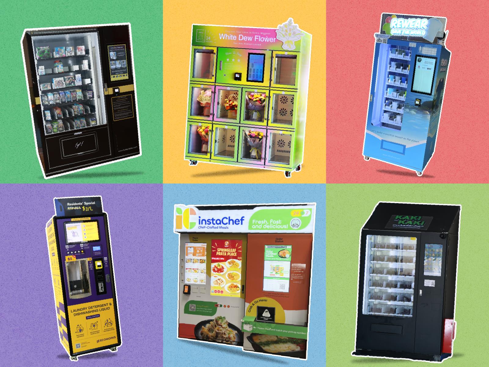 Why are vending machines popping up all over Singapore?