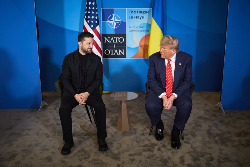 Trump, Zelenskyy discuss weapons and escalating Russian strikes