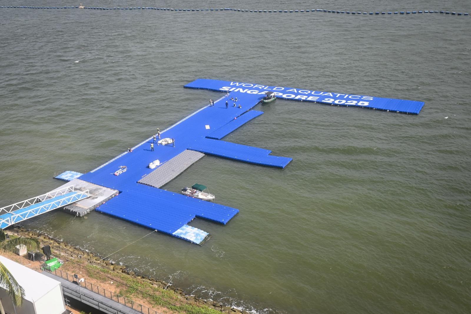 World Aquatics Championships: Sentosa open water events to begin after 'significant improvement' in water quality