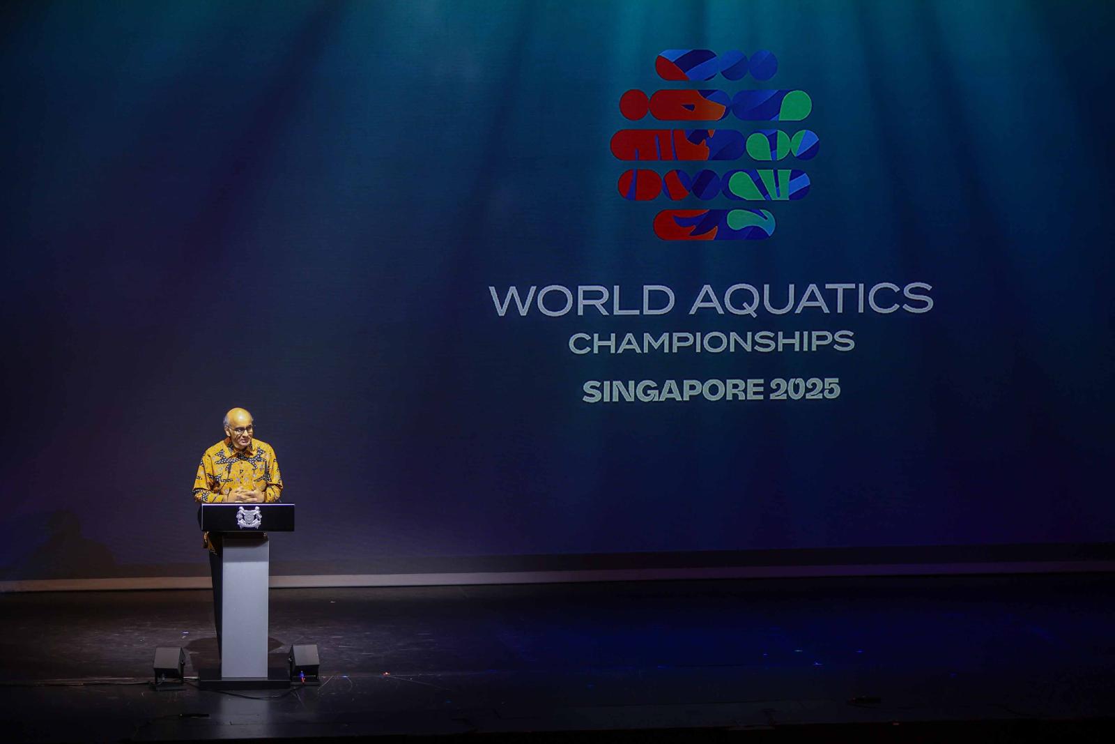 'A real honour for Singapore': Historic World Aquatics Championships officially declared open