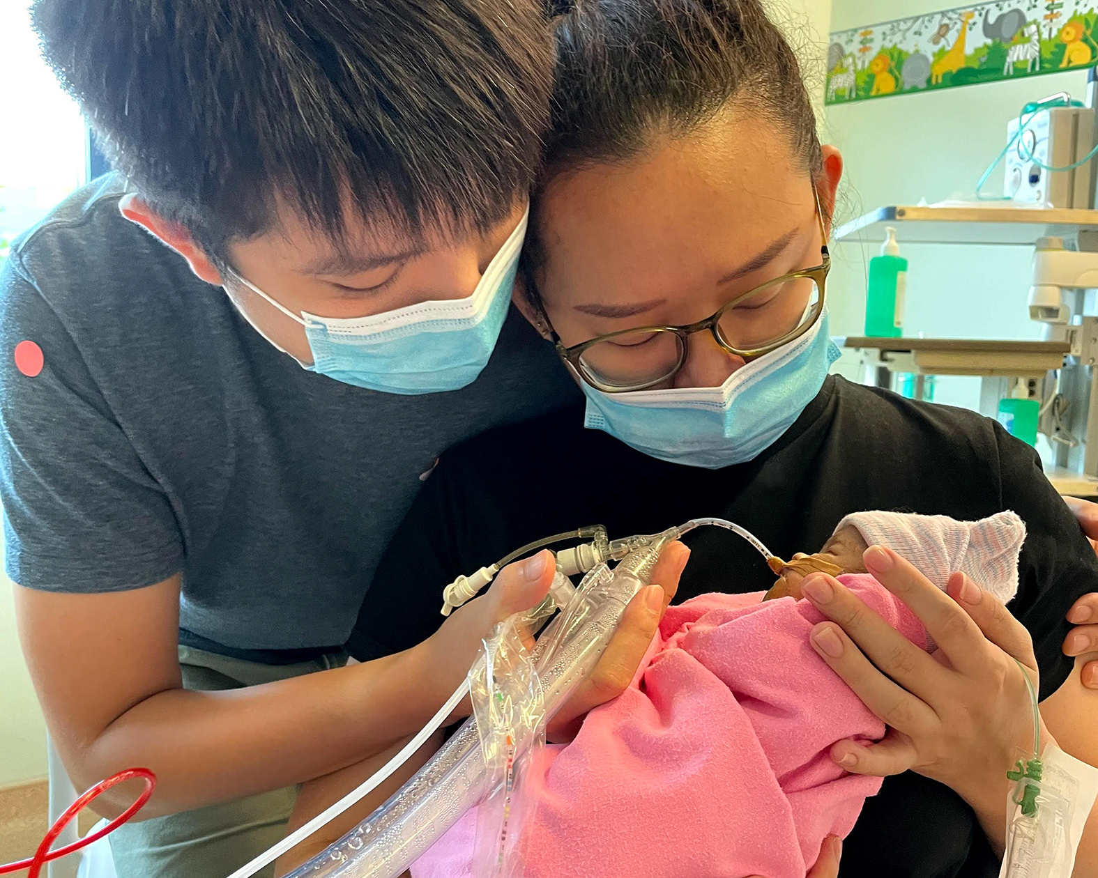 Born at just 29 weeks, our daughter almost didn't survive. Now she's thriving, but the journey isn't easy
