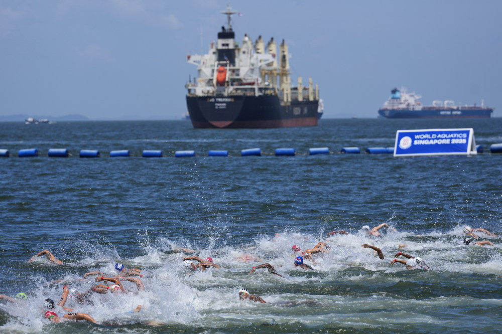 'One of the hardest courses I've ever swum': Competitors feel Sentosa heat at World Aquatics Championships