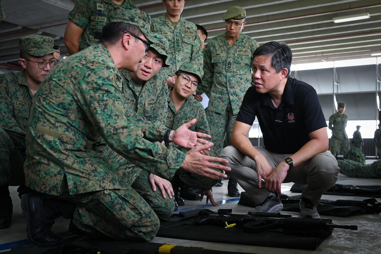 SAF and MINDEF units part of Singapore's response to ongoing cyberattack: Chan Chun Sing