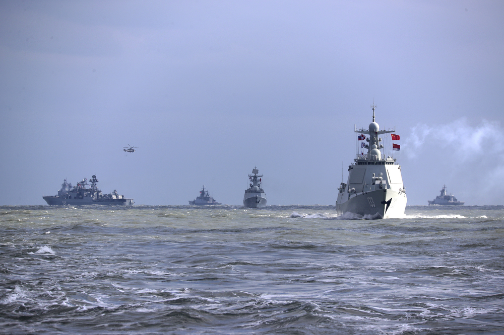 China and Russia start joint drills in Sea of Japan
