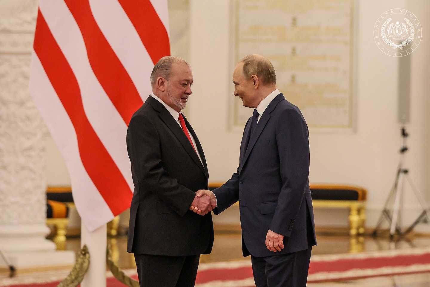 Russia is Malaysia’s ‘trusted and important partner’, King Sultan Ibrahim tells Putin in landmark visit