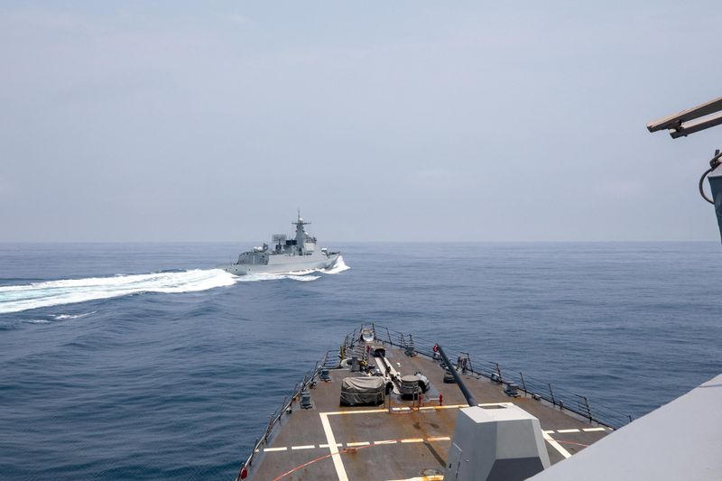 China criticises Australian, Canadian warships in Taiwan Strait