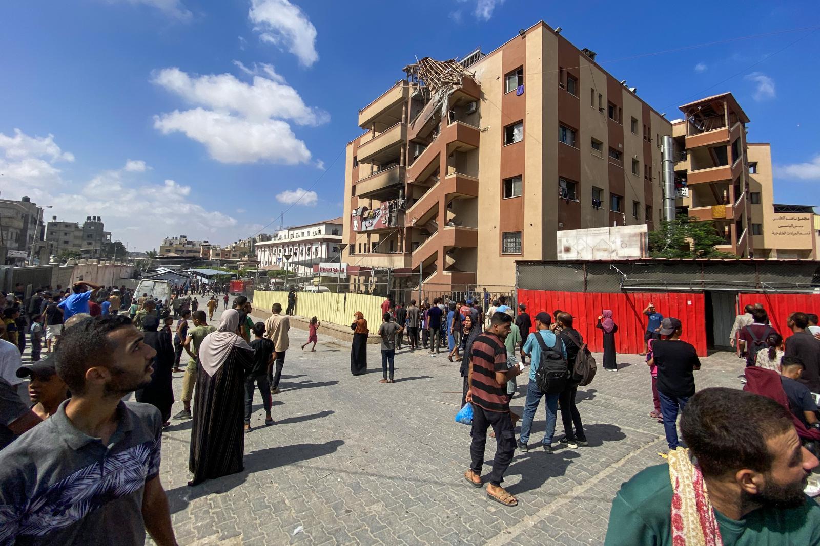 Five journalists among 20 killed in Israeli strikes on Gaza hospital