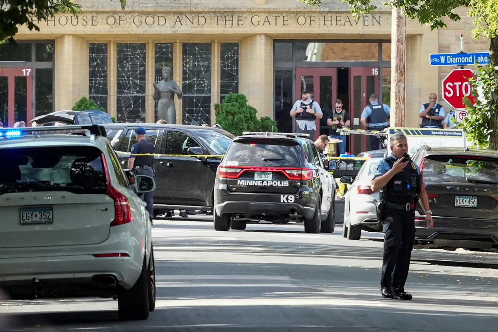 Three dead, 20 injured in shooting at Minneapolis Catholic school