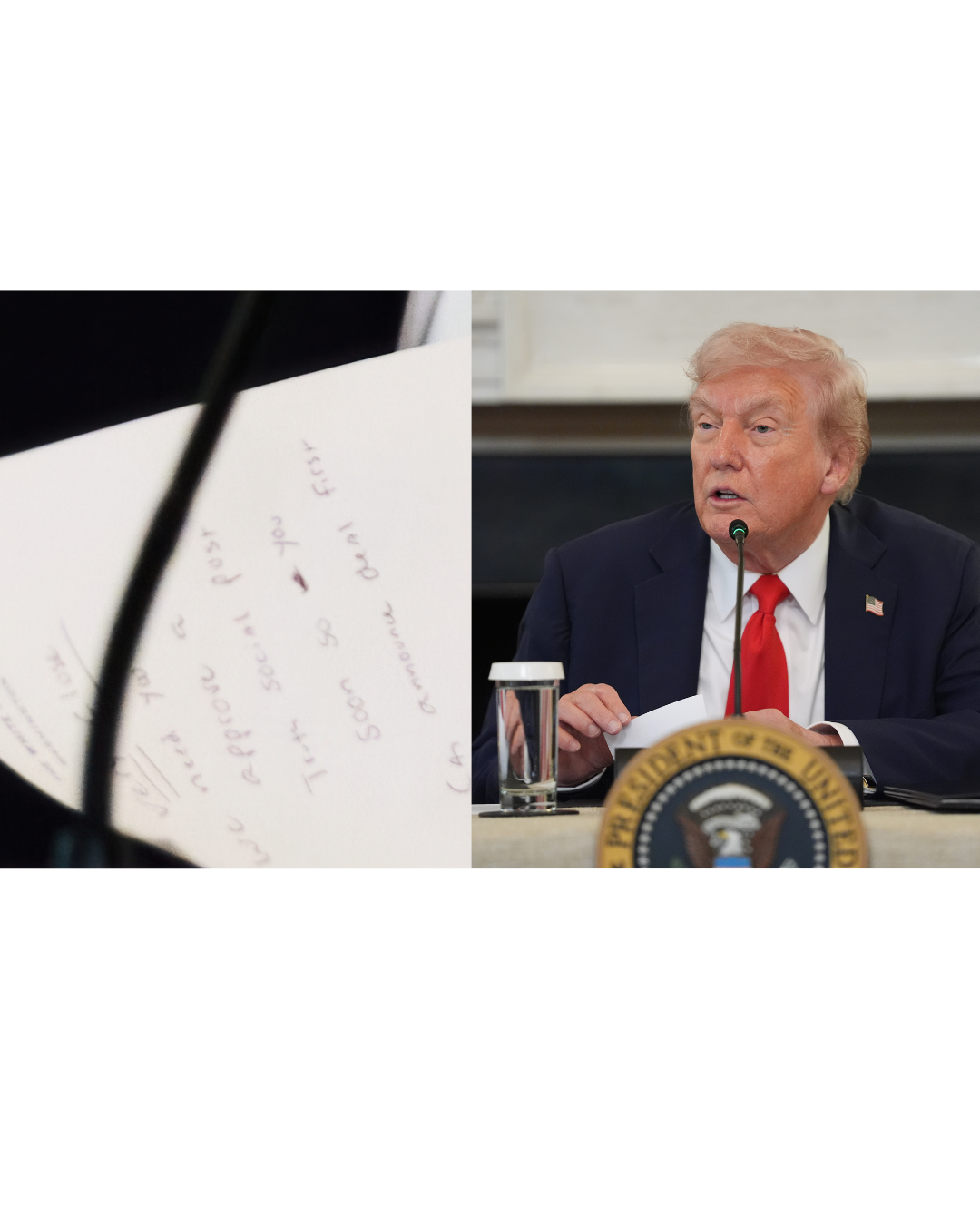 What's in the urgent note to Trump before announcement of Gaza peace deal