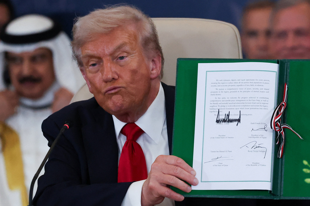 Trump urges Hamas to return bodies, says next phase of Gaza deal begins ‘right now’