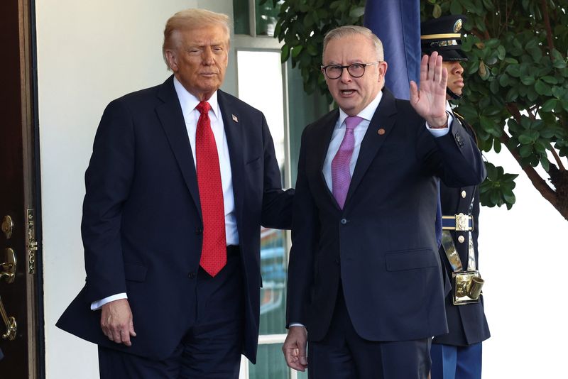 Trump, Albanese sign critical minerals deal, discuss AUKUS submarine plan