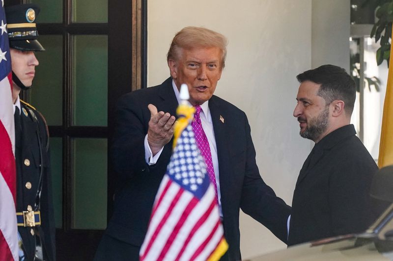 Trump says Ukraine war ‘nasty’ but still solvable as Zelenskyy touts Patriot deal