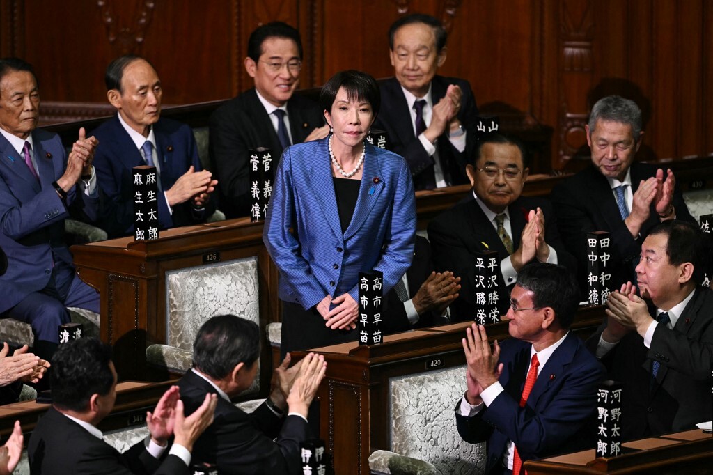 Sanae Takaichi wins parliamentary vote to become Japan's first female prime minister