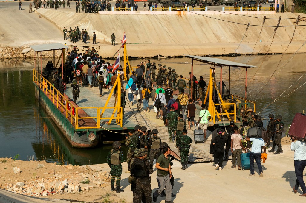 Over 600 flee Myanmar scam centre to Thailand after crackdown: Thai official