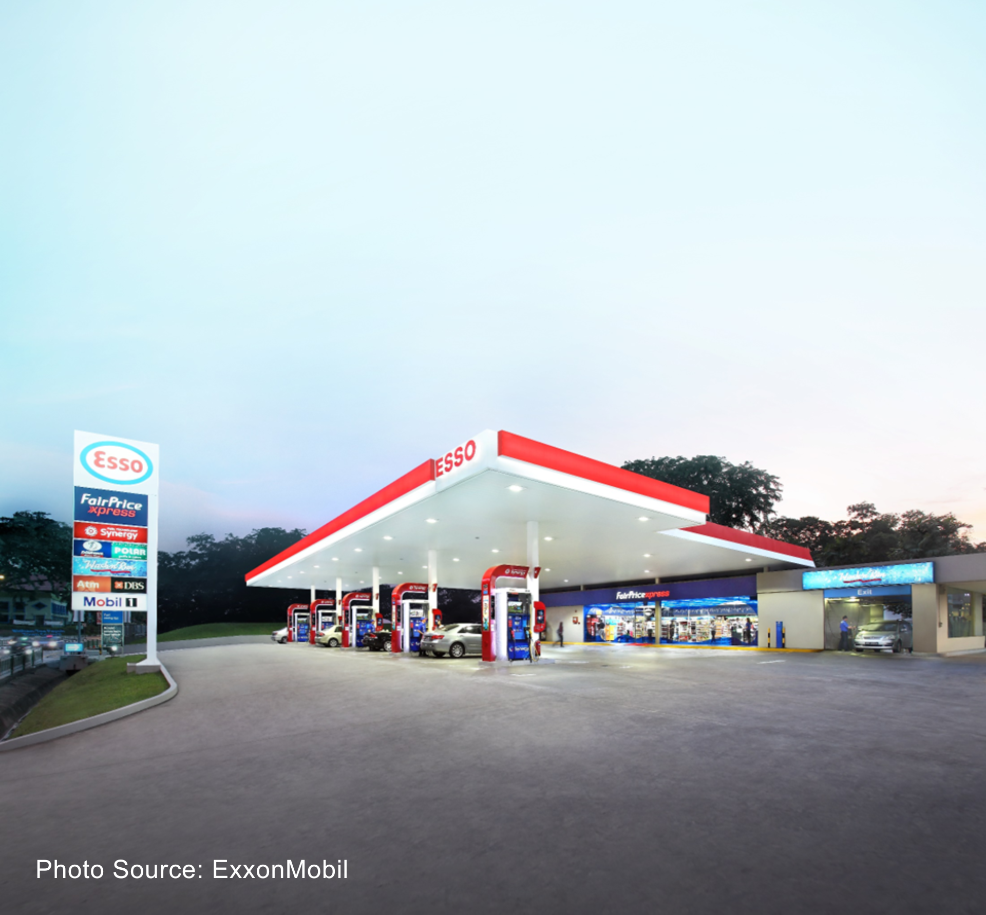 ExxonMobil's Singapore retail fuel stations to be acquired by Indonesia-based Chandra Asri 