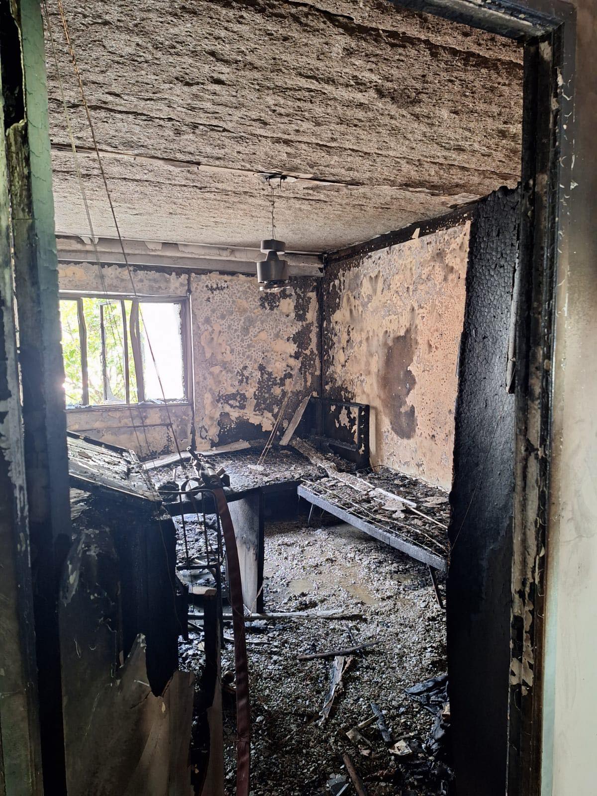 Two children taken to hospital after fire at Yishun flat, 50 residents evacuated