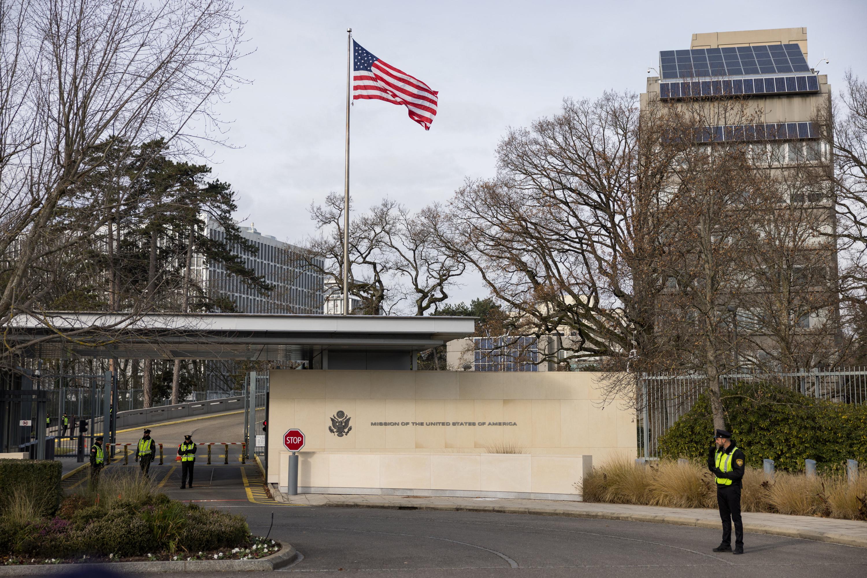 US, Ukraine and European officials hold Geneva talks on Trump plan to end war