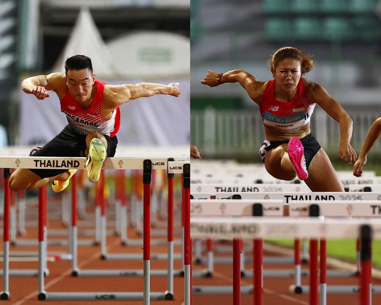 Singapore's hurdlers stay positive after national records at SEA Games annulled due to technical issues