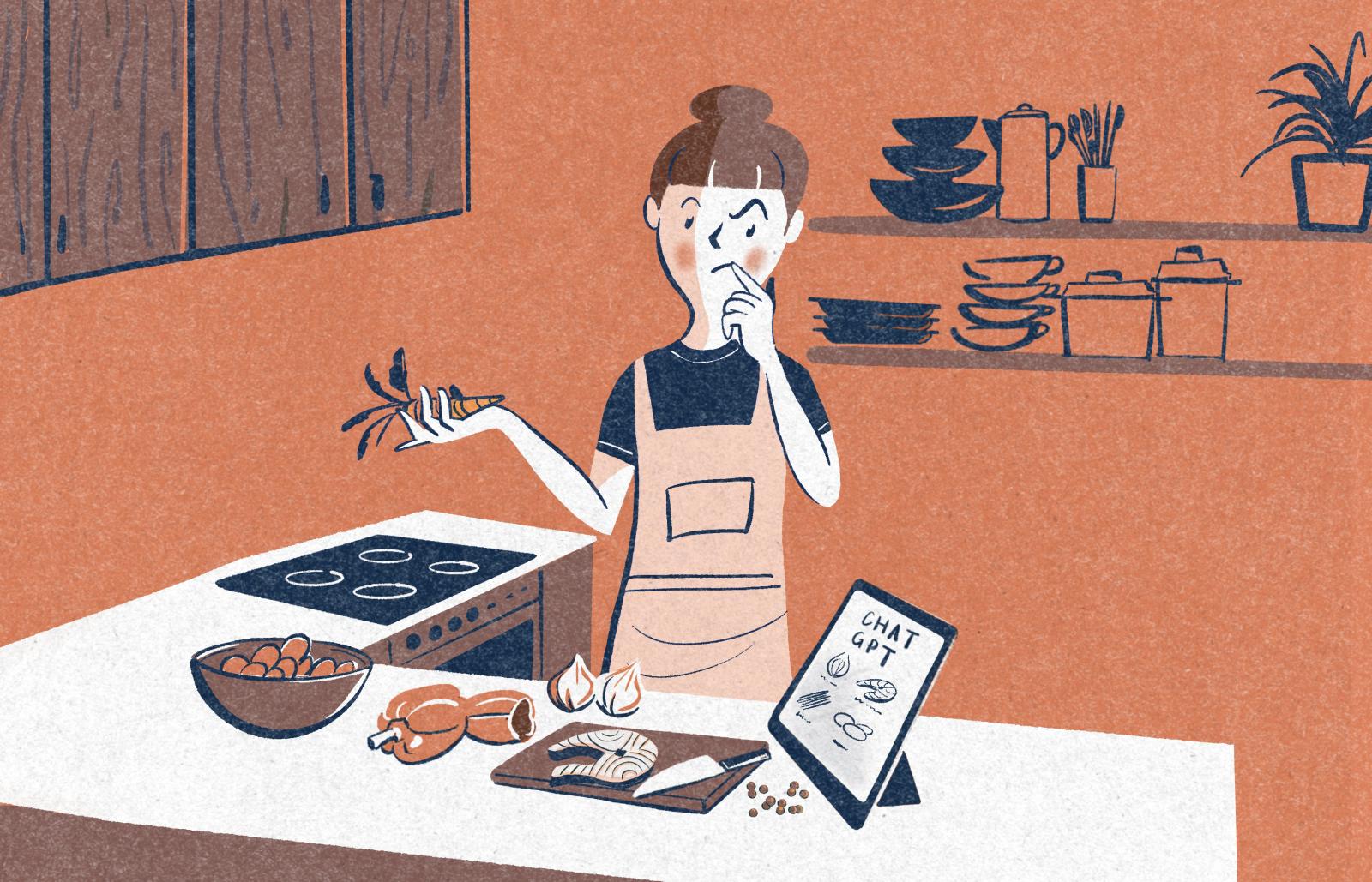 How ChatGPT tried to help me with cooking - but couldn't teach me to love it