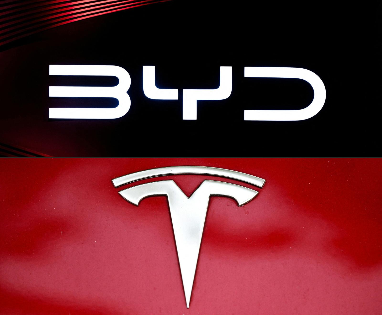 Tesla sales slip as it loses EV crown to China's BYD in 2025
