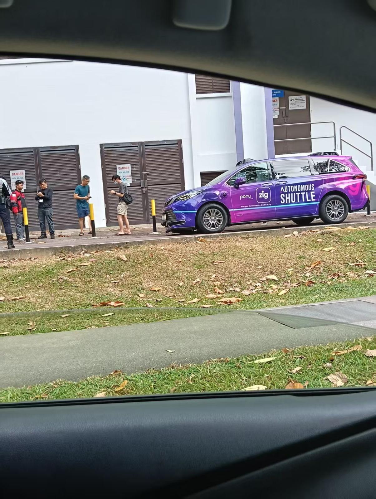 ComfortDelGro self-driving car hits road divider during testing in Punggol; no one hurt