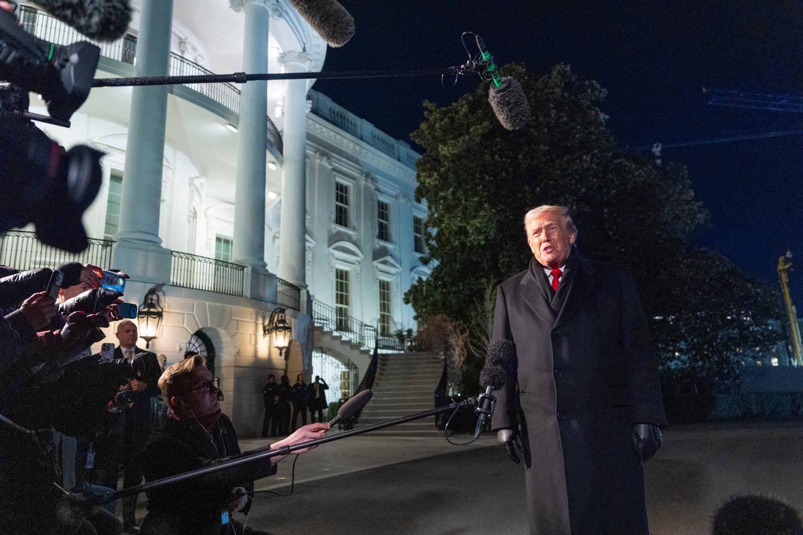 Trump heads for Davos maelstrom over Greenland