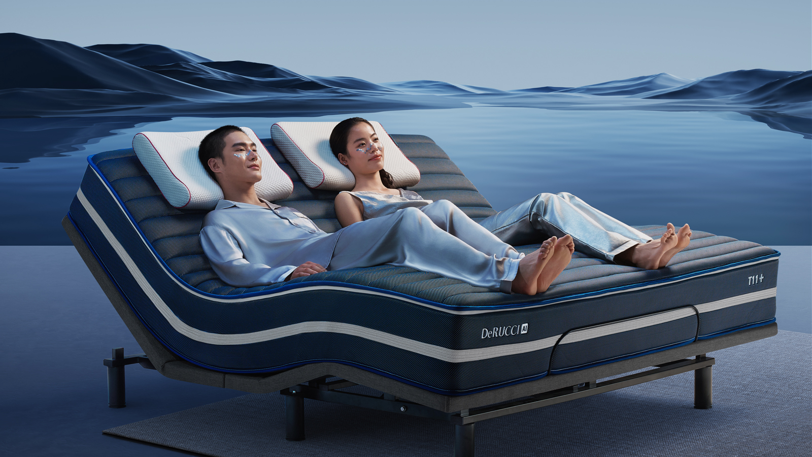 Smarter sleep, refreshed mornings with DeRucci's AI mattress