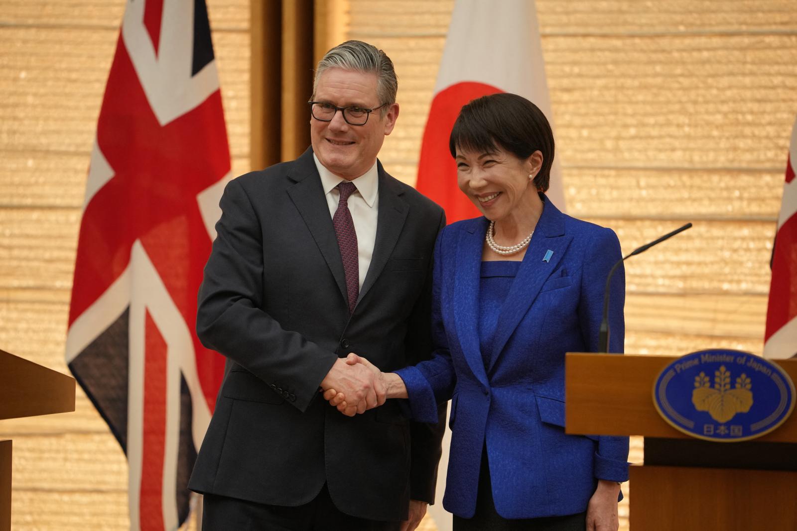 Britain, Japan agree to deepen defence and security cooperation