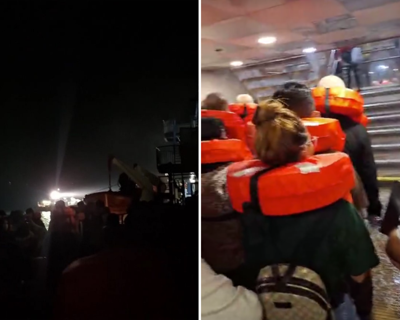 'We were scared': Passengers recount escape from fire on World Legacy cruise ship