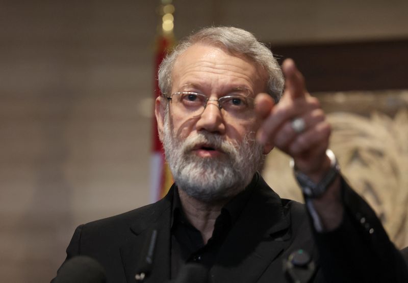 Iran's Larijani, the man whose power grew during Mideast war
