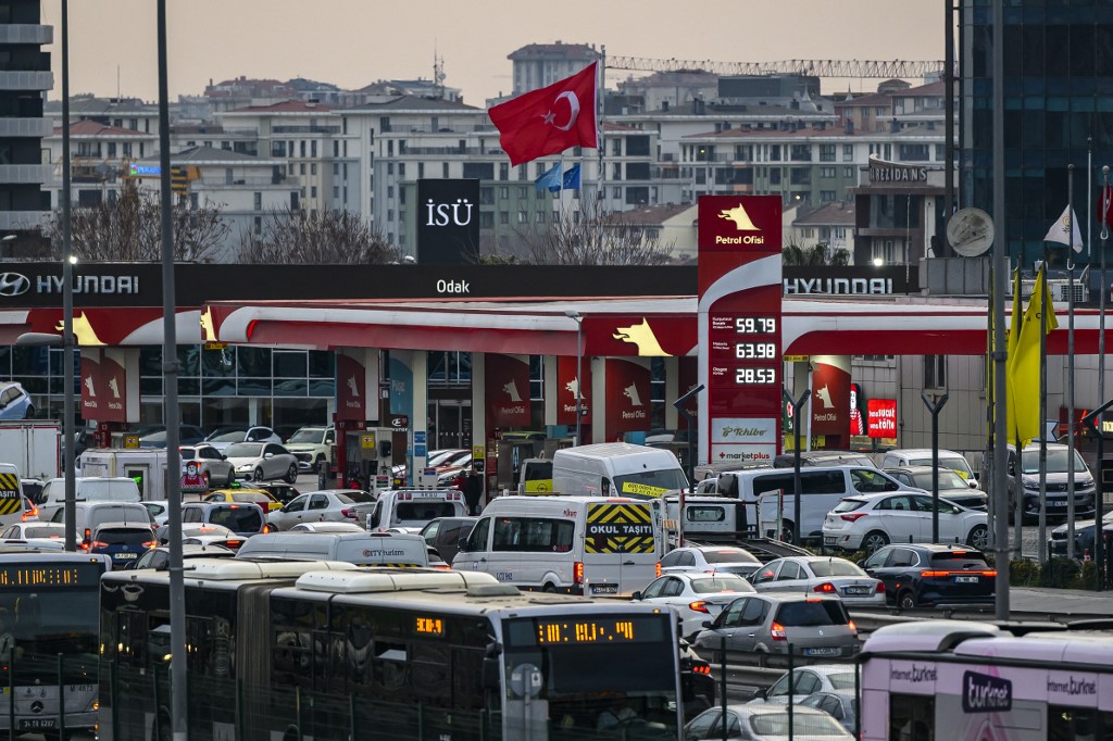 Oil prices surge to highest since 2023 as Middle East war rages, stocks fall on US jobs