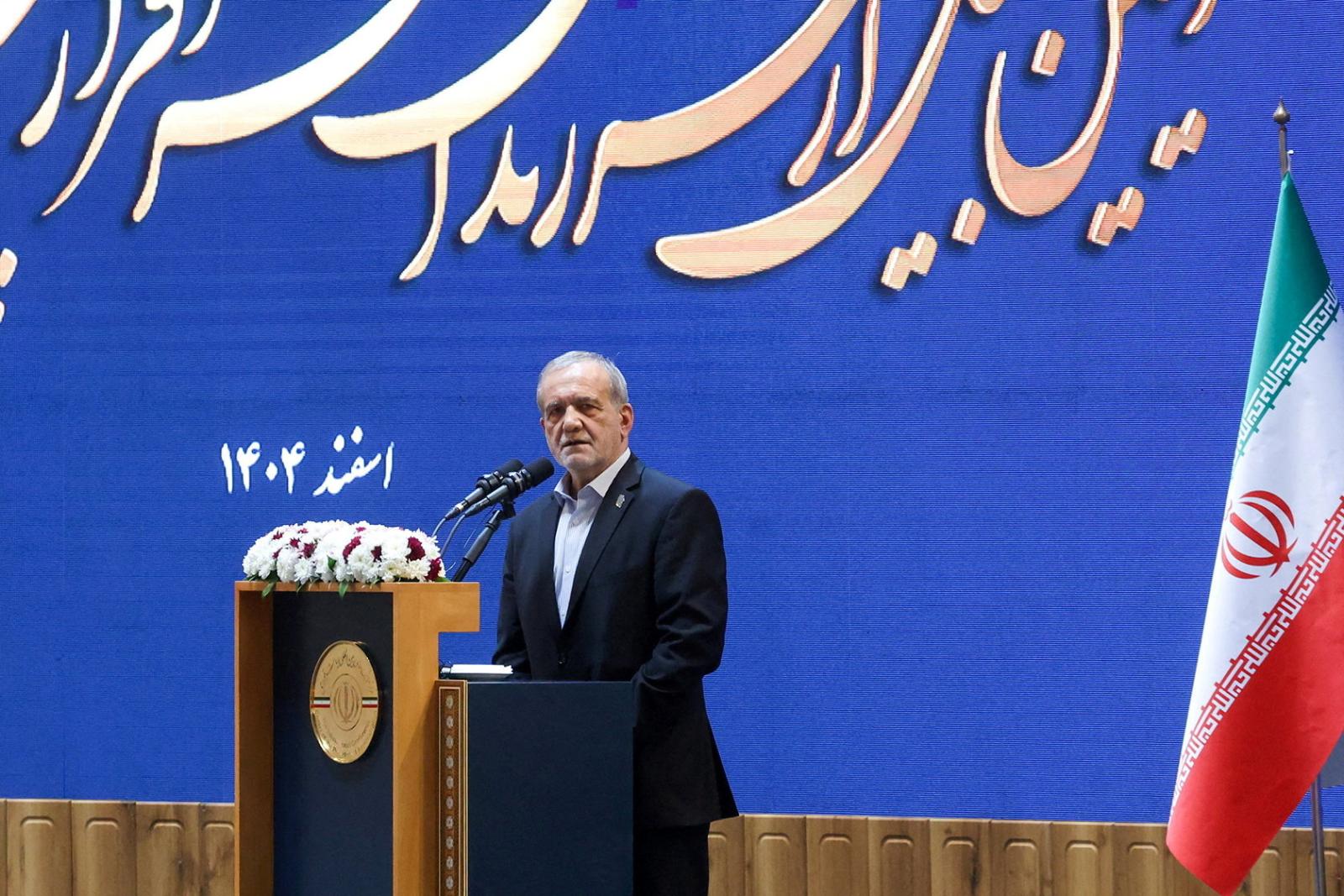 Iran president says country will not surrender to Israel, US