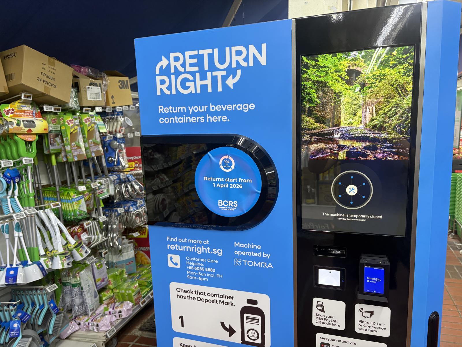 Beverage container return scheme: F&B outlets raise storage, pest concerns ahead of Apr 1 launch