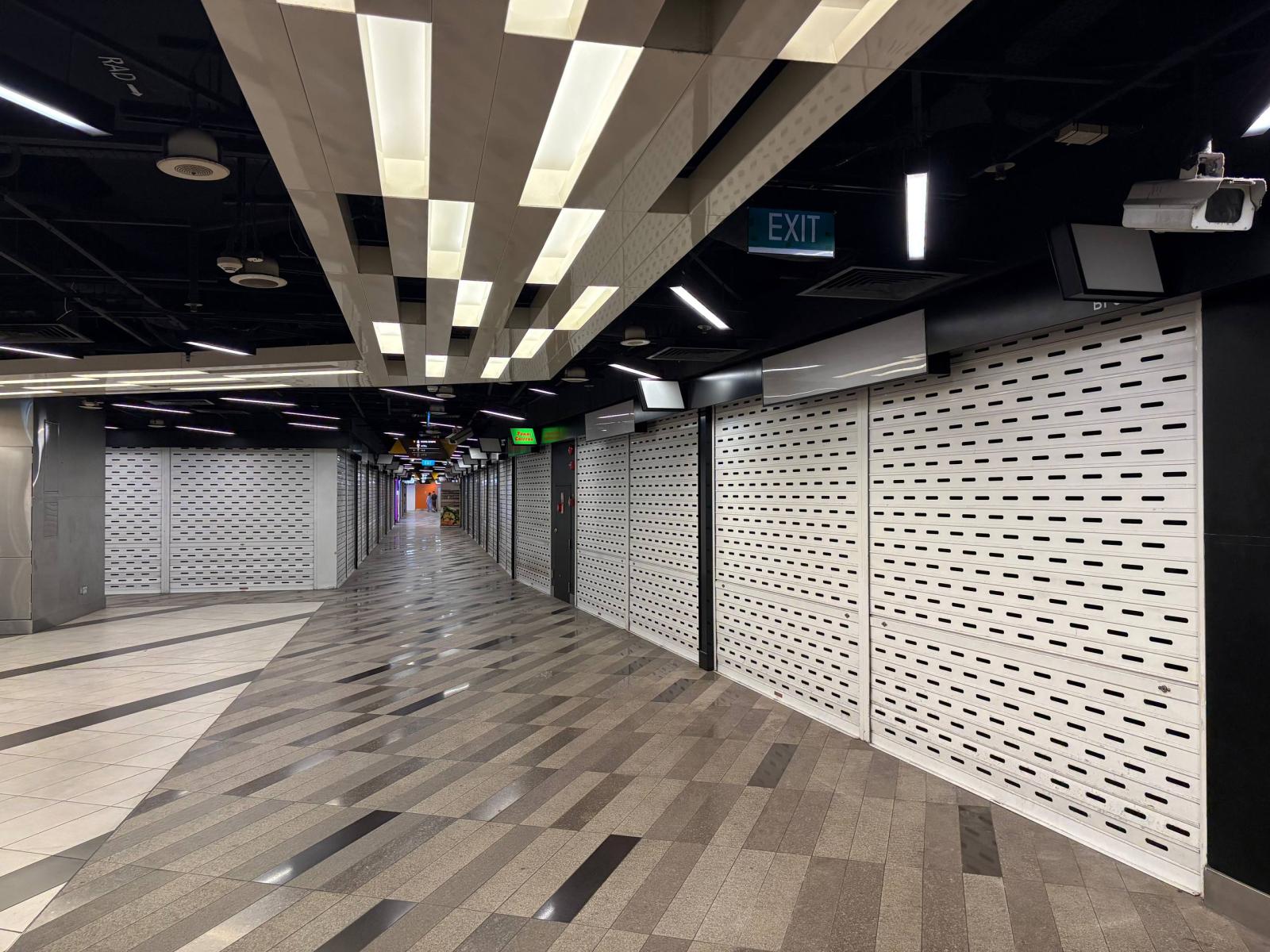 Once-bustling retail stretch at Tanjong Pagar MRT station now mostly vacant amid lease uncertainties