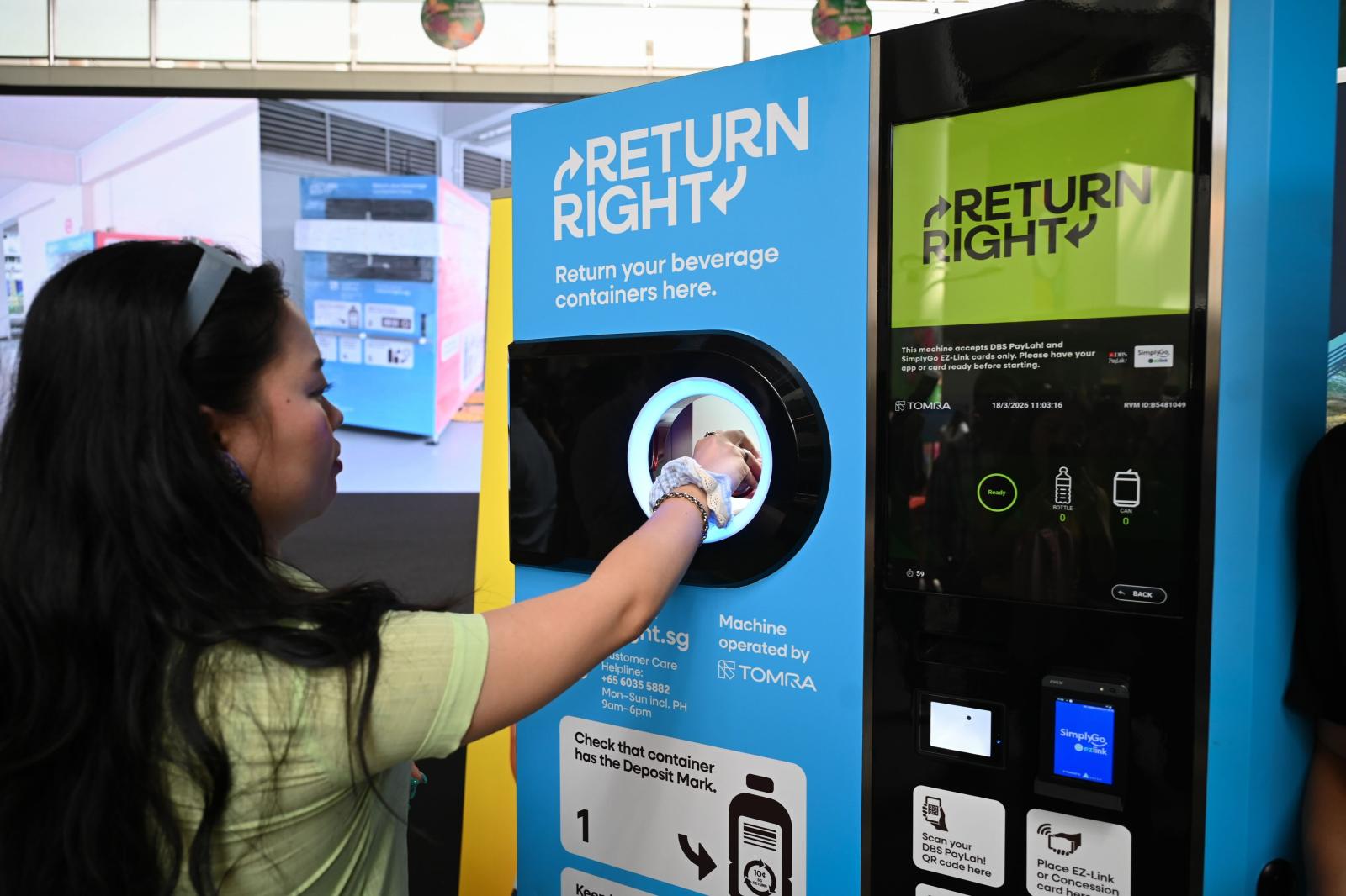 New search function launched for Singapore residents to find nearest beverage container return points 