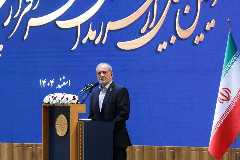 Iran's president says immediate cessation of US-Israeli aggression needed to end war