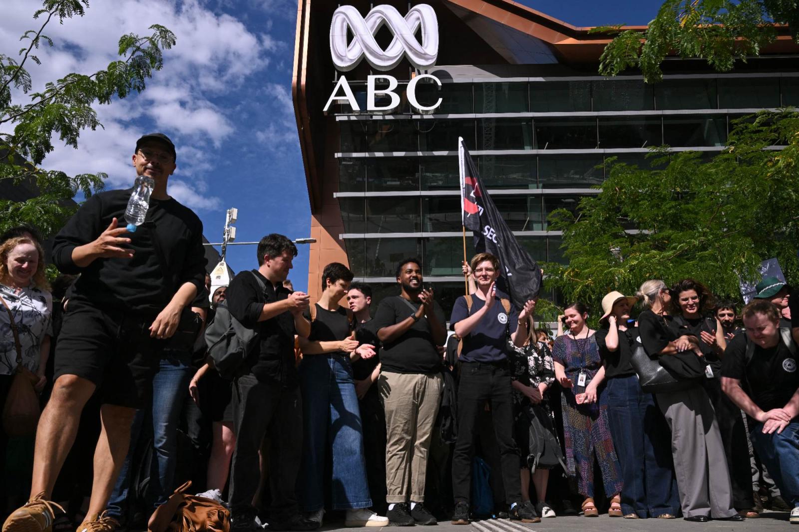 Journalists at Australia's public broadcaster ABC hold 24-hour strike over pay