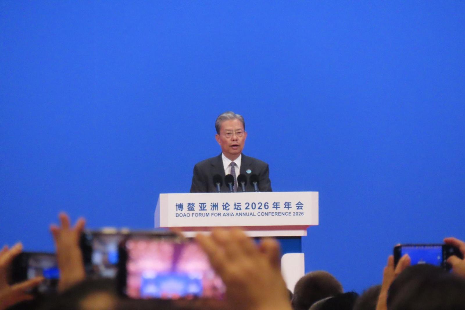 China’s top legislator promotes ‘Asian security model’, positions Beijing as global growth driver