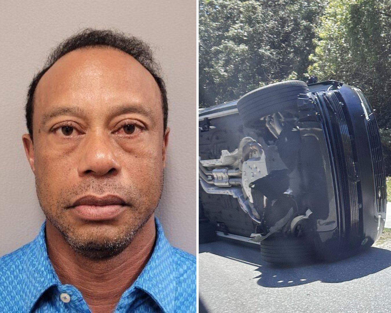 Tiger Woods arrested and charged with driving under influence after Florida car crash