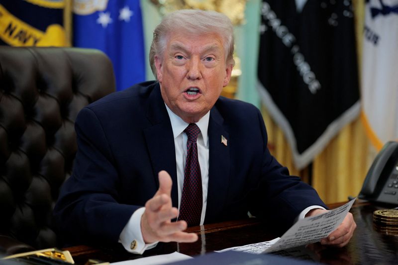 Trump says Iran president requests ceasefire, Tehran says 'false'