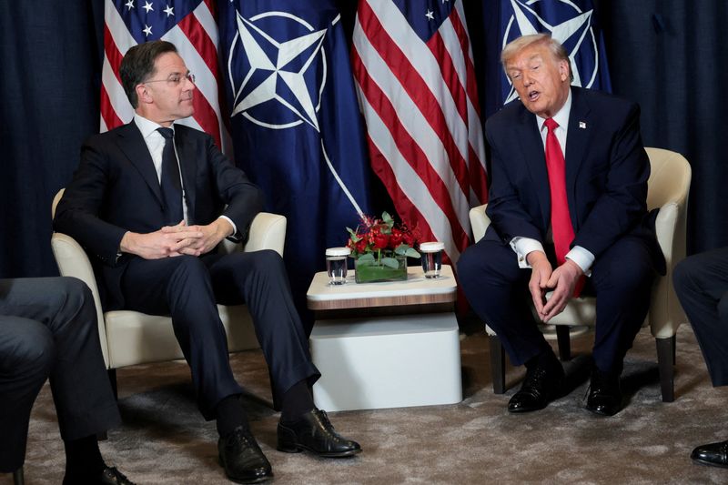 Trump blasts NATO after closed-door Rutte meeting