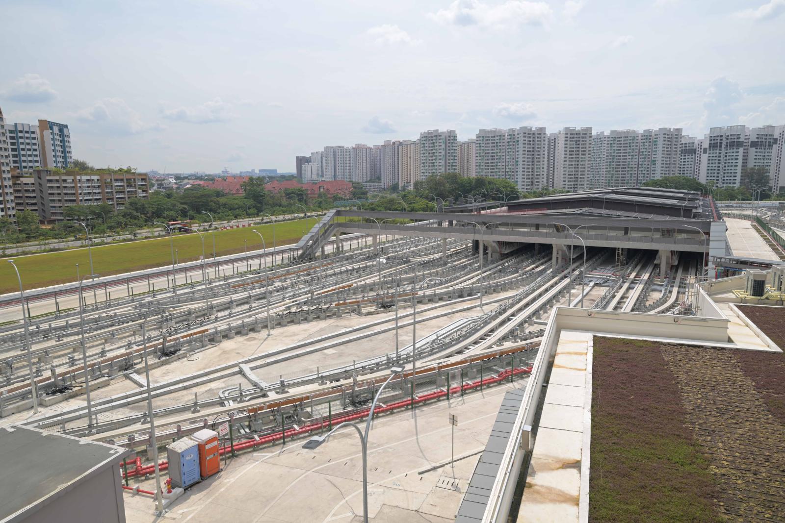 Expanded Sengkang-Punggol LRT depot to house more trains, offer more efficient maintenance