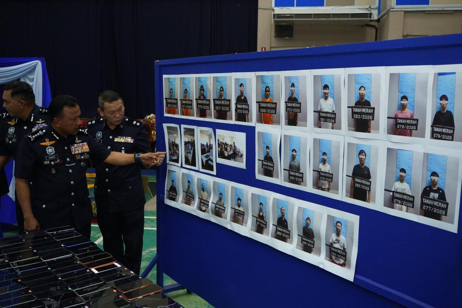 Kelantan love scam ring allegedly targeting Singapore men busted, 58 suspects arrested