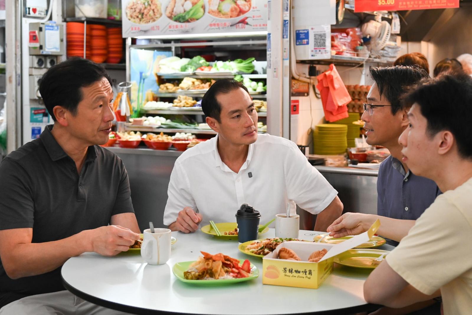 Bedok food centre safe for diners amid TB cases, says Ong Ye Kung