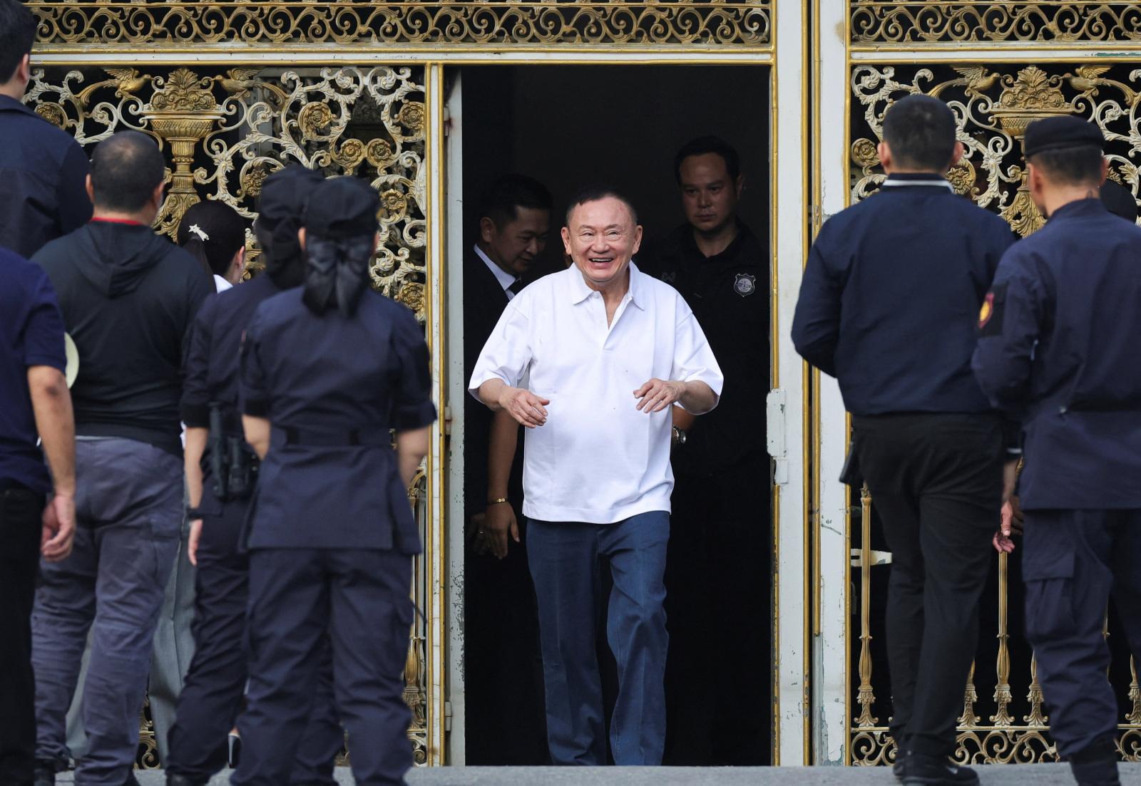 Thailand's ex-PM Thaksin released from prison