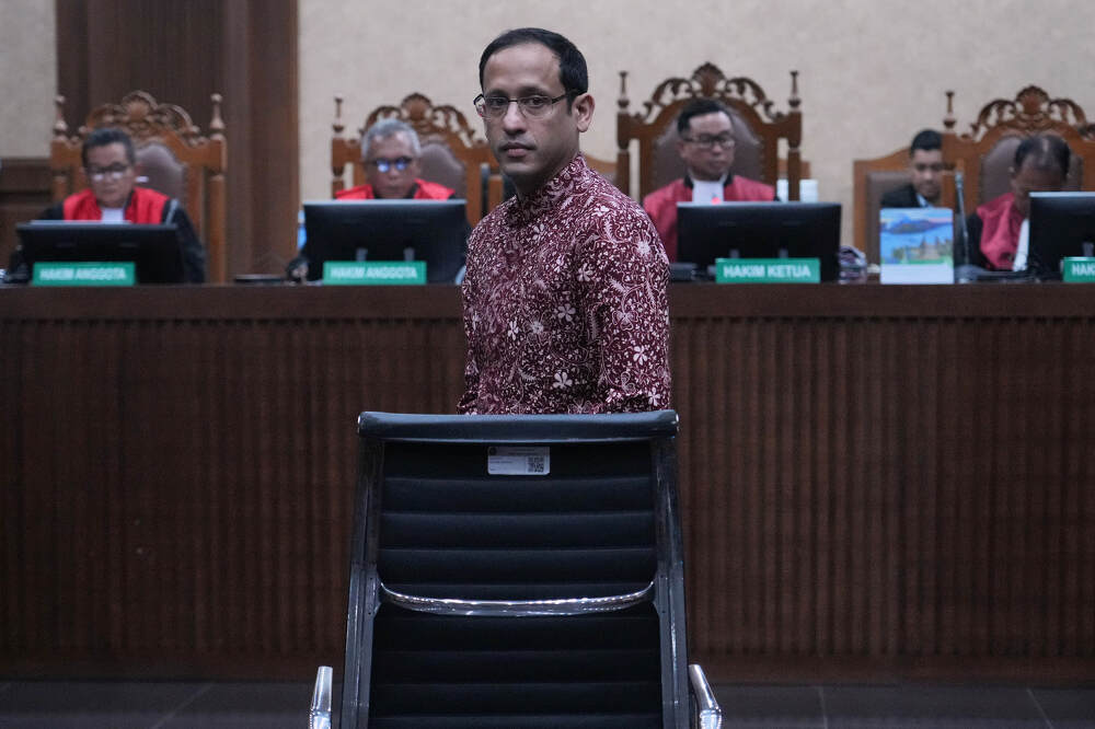Indonesia prosecutors seek 18-year prison sentence for Gojek founder in graft case