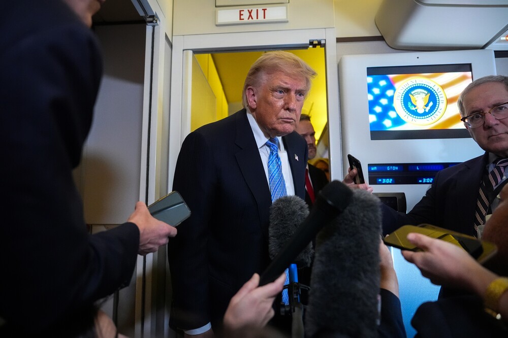 Trump says he is losing patience with Iran, did not ask China for favours