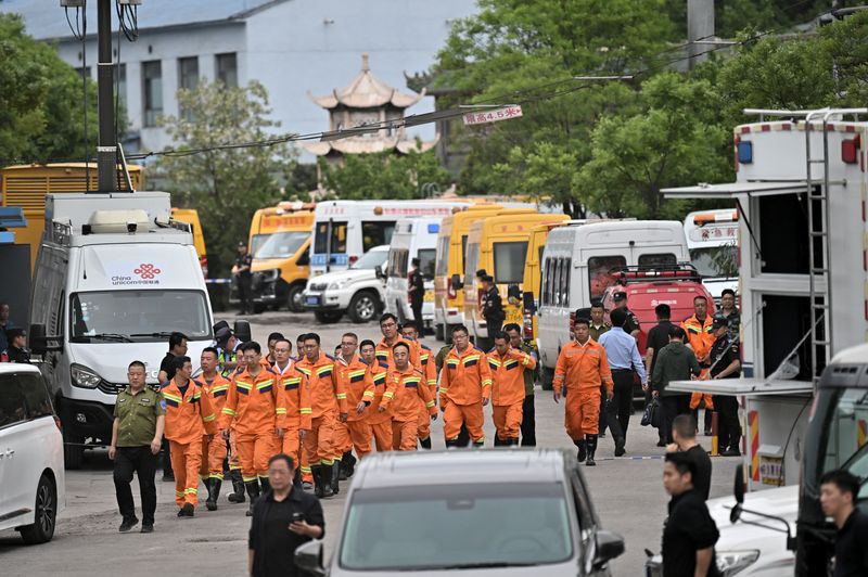Rescuers search for two still missing after China mine blast kills 82