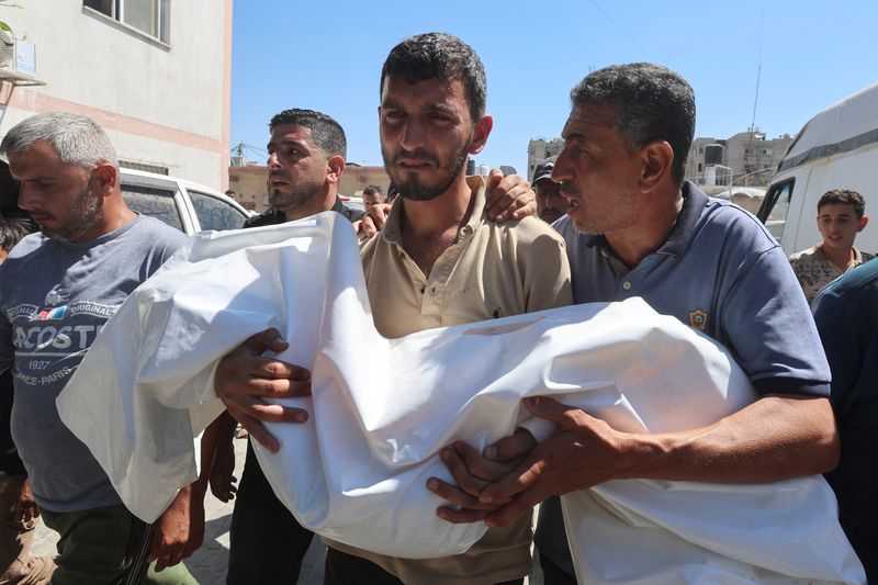 Israeli fire kills six-year-old girl and a woman in Gaza, medics say