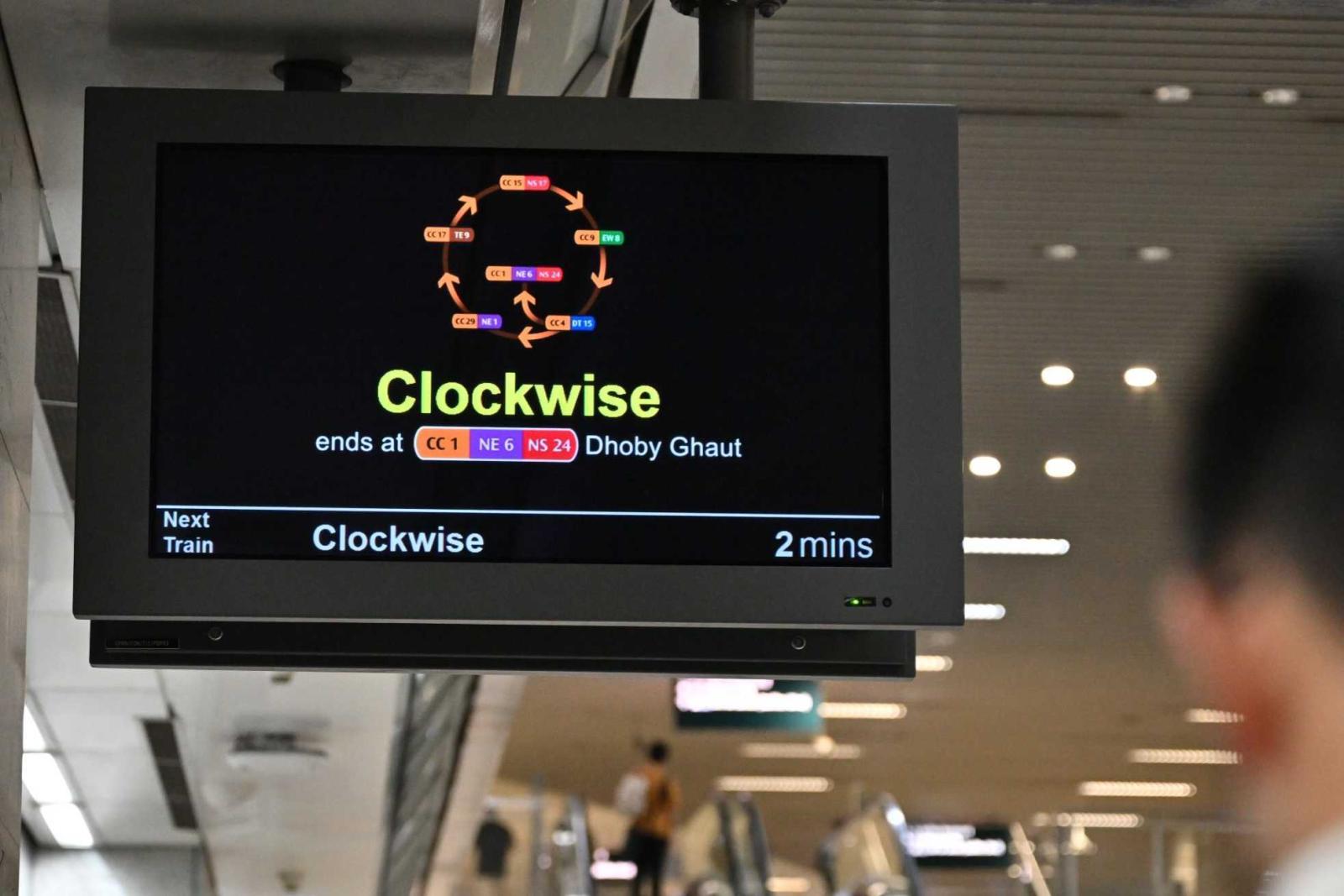 Circle Line to show clockwise, anticlockwise directions when full loop completes in July
